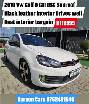 Call Haroon on 2010 Vw Golf 6 GTI DSG 