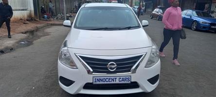 2018 NISSAN ALMERA 1.5 ENGINE..  MANUAL TRANMISSION.. PETROL.. WHITE COLOUR.