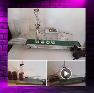 ⚡ Fully Automatic Filling Machine – With Conveyor!   Accurate filling from 5ml t