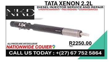 Tata Xenon 2.2L Delphi Diesel Injectors on Recondition
