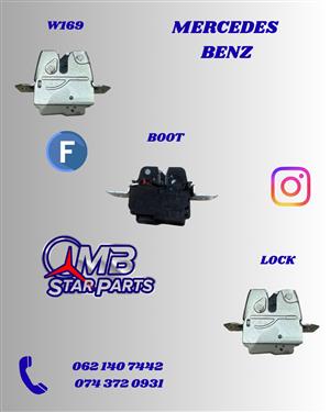 Mercedes Benz W169 Boot Lock