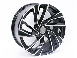 18″ AV-47 5×112 Adelaide Black Machined Face Alloy Wheels