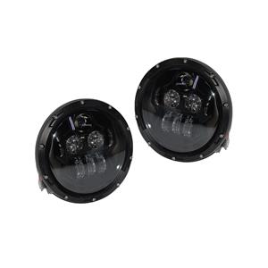 Universal Type C179 LED 7″ Round Headiglights (pair)