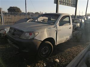 Toyota Hilux stripping for spares