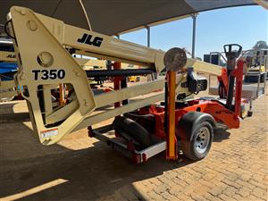 JLG T350 12m TRAILER MOUNTED BOOM LIFT -