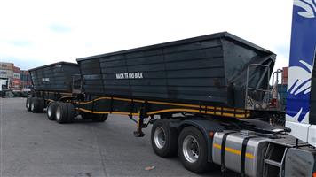 2017 Trailord 50cube side tipper link trailer for sale