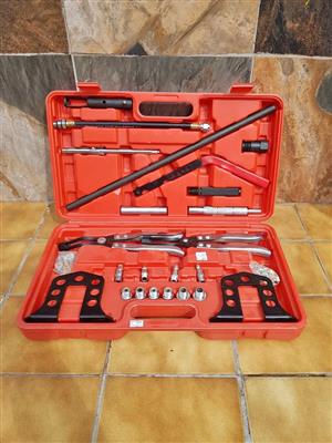 Valve spring compression set..