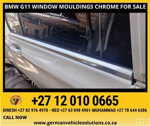 BMW G11 Chrome Window Mouldings for sale Used 