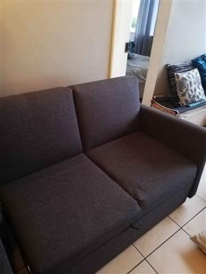 grey seater sleeper couch