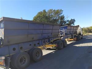 2014 AFRIT SIDE TIPPER LINK TRAILER 45M³
