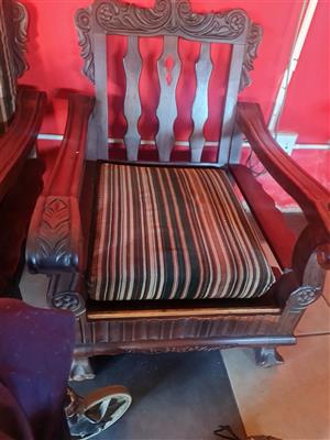 Imbuia lounge suite
