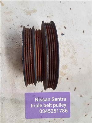 Nissan crankshaft pulley