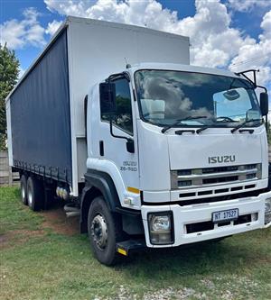 2014 - ISUZU FXZ 26 360  14 Ton Curtain Side/ Tautliner Truck now on sale  - Excellent condition