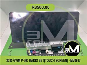 RADIO SET (TOUCH SCRENN) GWM P-300