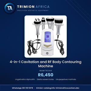 4-in-1 Cavitation and RF Body Contouring Machine