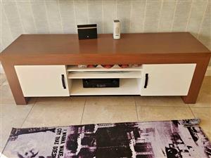 Modern Wood TV Unit