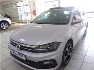 2020 VW polo8 1.4 RLINE Silver Color Automatic, Petrol Sunroof 73000km