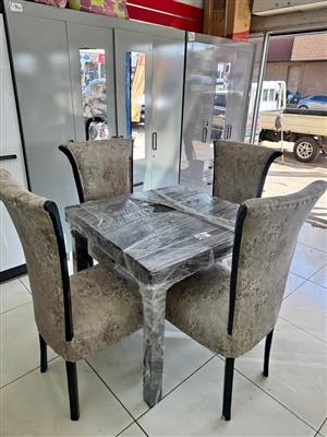Brand New 5-Piece Dining Set (4 Chairs  Table) – On Special