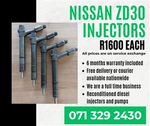NISSAN ZD30 INJECTORS FOR SALE WITH WARRANTY INCLUDED 