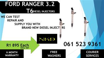 DIESEL INJECTORS FOR FORD RANGER 3.2 T6 FOR SALE 
