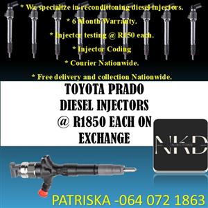 TOYOTA INJECTORS ON SALE 