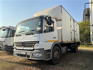 2012 Mercedes Benz 1318 Atego with closed body