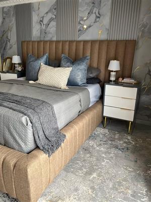 overlapping headboard x queen base