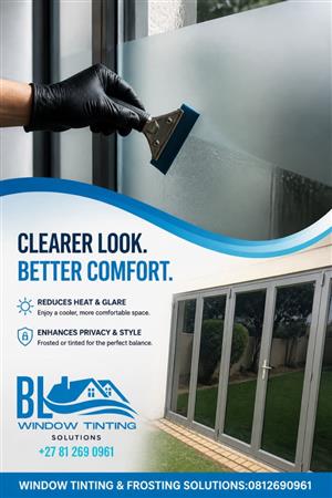 BL WINDOW TINTING & FROSTING SOLUTIONS 