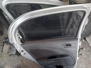 Toyota Etios Sprint XS 1.5 Hatchback Front Left Door & Rear Left Door