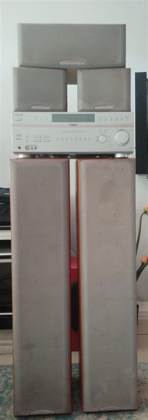 Sony amp and speakers