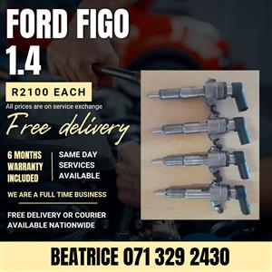FORD FIGO 1.4 DIESEL INJECTORS FOR SALE WITH WARRANTY 