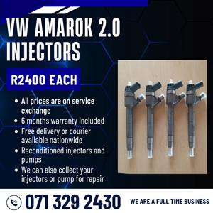 VW AMAROK 2.0 INJECTORS FOR SALE WITH WARRANTY 