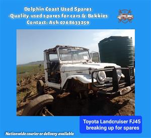 Landcruiser FJ 45 breaking up for spares