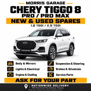 CHERY TIGGO 8 PRO & PRO MAX SPARES | NEW & USED PARTS | PRETORIA