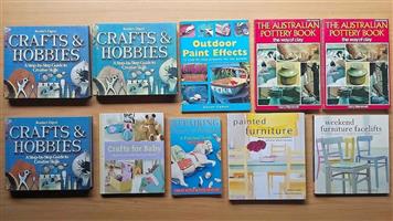 60 Crafts books. 