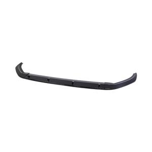 Gloss Black Straight Lip Front Spoiler for VW Polo AW 2018