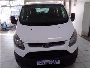 2017 FORD TOURNEO CUSTOM 2.2 MANUAL WHITE DIESEL 8SEATS REVERSE SENSER 