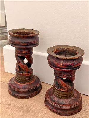 Two Candle holders