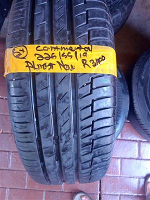 2x Pairs Continental and Hankook. 