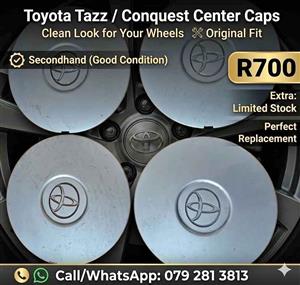 Tazz/Conquest centre caps