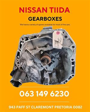 Nissan tiida gearbox 