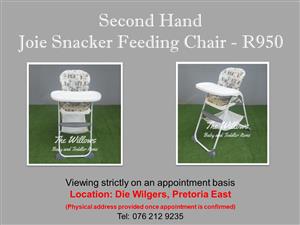 Second Hand Joie Snacker Feeding Chair