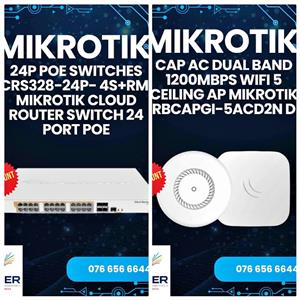 Mikrotik CRS328-24P-4S+RM Cloud Router Switches for sale