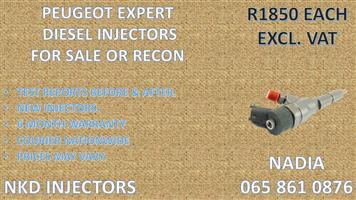 DIESEL INJECTORS FOR SALE FOR PEUGEOT EXPERT - RELIABLE