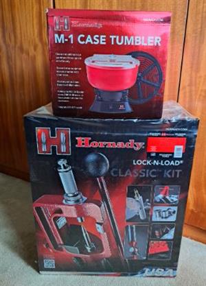 Hornady Lock-N-Load classic kit and M-1 case tumbler