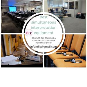 Professional Interpretation Equipment For Hire