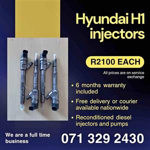 HYUNDAI H1 INJECTORS FOR SALE WITH WARRANTY