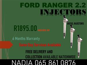 FORD RANGER 2.2 DIESEL INJECTORS FOR SALE
