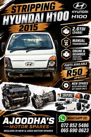 Stripping Hyundai H100 2015 for Spares