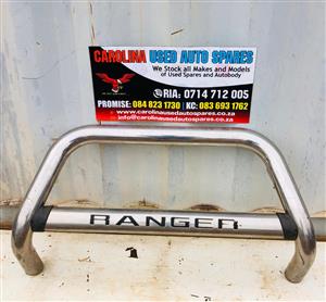 Ford Ranger T7 chrome nudge bar (replacement)